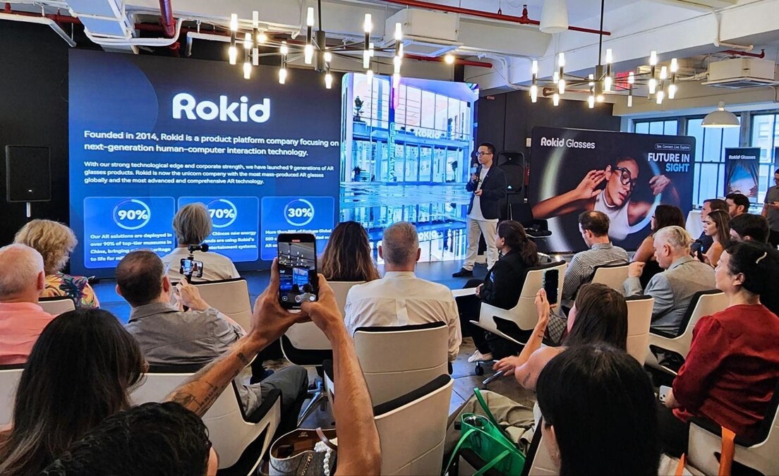 Rokid launches lightweight AI and AR glasses with first-person camera network source image
